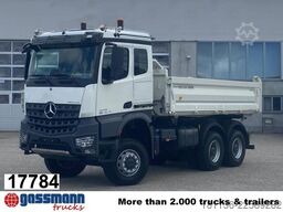 Mercedes-Benz Arocs 3348 AK 6x6 Meiller 3-S-, Klima-Navi