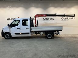 Renault Master 2.3 dCi 145 PK L3 Open Laadbak / Fassi K...