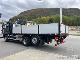 Volvo FM460 6x2 Crane Truck w/ 26t/m HMF crane