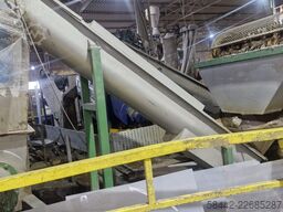 Plastic Film Wash Line with Extruder Wash Line