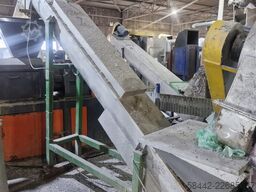 Plastic Film Wash Line with Extruder Wash Line