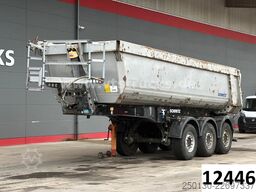 SCHMITZ CARGOBULL SKI 24 Kippauflieger m. Rollplane, Liftachse