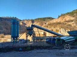 CONSTMACH Concrete Batching Plant 100M3 Stationary Concrete Batching Plant