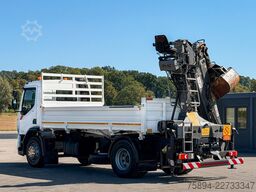 DAF LF 310 * Kipper 4,60 m + KRAN / Bordmatic!
