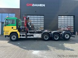MAN TGS 35.470 8x4 Haaksysteem / Z kraan Euro 6