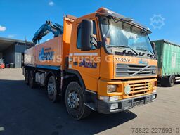VOLVO FM12-380 / 8X4 / 28m Hiab Kran / WINCH