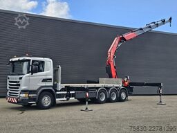 Scania G450 8x4 / RETARDER / FASSI F660 CRANE / KRAN /...