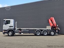 Scania G450 8x4 / RETARDER / FASSI F660 CRANE / KRAN /...