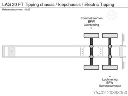 LAG 20 FT Tipping chassis / kiepchassis / Electric ...