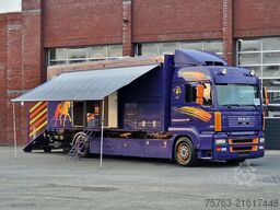 MAN TGA 18.360 4x2 - Horse truck +  full camper - 4...