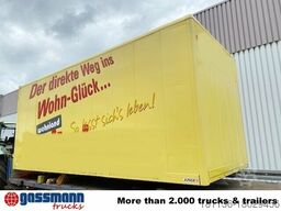 Junge Möbelkofferaufbau, 36 cbm