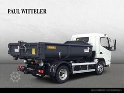 MITSUBISHI Canter 7C18 Hyva-Abrollkipper mit Container