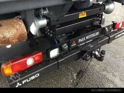 MITSUBISHI Canter 7C18 Hyva-Abrollkipper mit Container