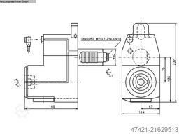WTO 410105085-50 VDI 50 angetr. Werkzeug / Driven Tool