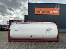 CIMC tankcontainers 20FT ISO /  25.010L / 22K2 / L4BH / T12 / steam...