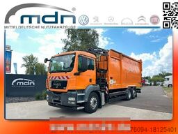 MAN TGS 26.320 Papierpresse Cargo-Boden KRAN FUNK