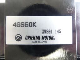 Oriental Motor 4GS60K Reduzier-Getriebe-Kopf SN: XW801 145 - ! -