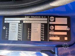 DAF CF 230 + DHOLLANDIA LOADLIFT + 19 TON + BOX 7,4...