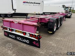 Broshuis 3UCC-39/45 Multi / 2x Extandable / 2x Lift Axle