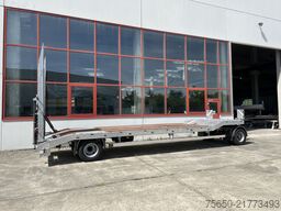 Möslein T 2 Schwebheim  Neuer 2 Achs Tieflader- Anhänger, Verbreiterung