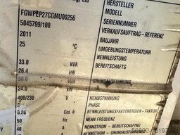 Wilson P33-2 Stromgenrator, 33kVA, Perkins, TOP