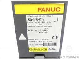 Fanuc A06B-6096-H116 SNV06Y91770 generalüberholt mit 12 Mon. Gewährl.