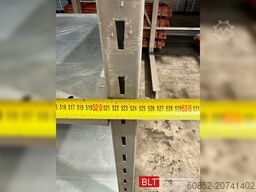 5,24 lfm Gebrauchtes STOW Fachbodenregal 300 cm hoch, 60 cm tief, 7 Lagerebenen