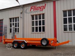 FLIEGL Tandem-Tiefbett-Anhänger TTS 100 5,5m