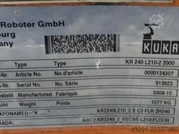 KUKA KR 240 L210-2 2000 Ser.nr. 913923