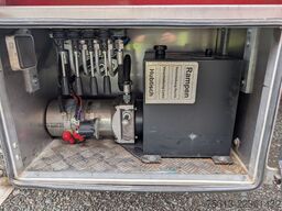 FLIEGL Hubtisch, Gitterrostboden, E-Hydr., Seilwinde