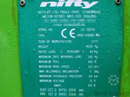 Niftylift HR28 Hybrid 4x4 As-Is, Hybrid, 4x4 Drive, 28m Work