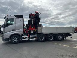 Volvo FH 500 8x4 Pritsche mit Fassi F905R.2.7 + JIB