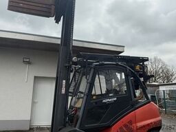 LINDE H40 D mit Bellengreifer , klima