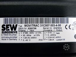 SEW Eurodrive Movitrac 31C007-503-4-0