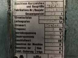 Maschinenfabrik John Schehr Meuselwitz Innenräummaschine / Nutziehmaschine