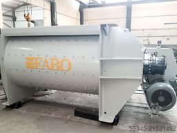 FABO TWIN SHAFT CONCRETE MIXER TWS 03 TWIN SHAFT CONCRETE MIXER