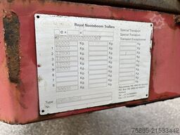 Nooteboom OVB-90-05 / 5 axle 12 Ton Hydraulic / BPW Drum ...