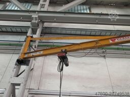 Vetter PW Demag Drehkran Hallenkran Kran Wandschwenkkran L 5,5m NL500Kg Kettenzug