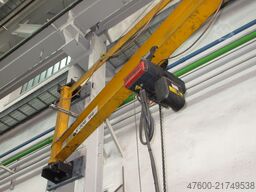 Vetter PW Demag Drehkran Hallenkran Kran Wandschwenkkran L 5,5m NL500Kg Kettenzug