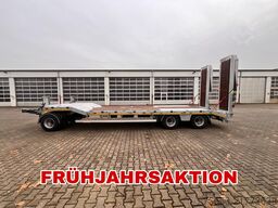 Möslein T 3-6,60 VB 2t  3 Achs Tieflader, Luftgefedert
