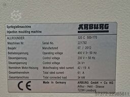 Arburg ALLROUNDER 320C 500-170 GOLDEN EDITION