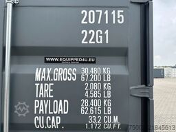 Onbekend NEW (ONE-WAY) 20FT ISO DV 8'6