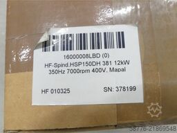 GMN HF-Spindel HSP150DH 381 12 kW 350Hz 7000rpm 400V SN: 378199 --