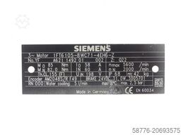 Siemens 1FT6105-8WC71-4EH6 - Z SN:YFA621149201002 - ! -
