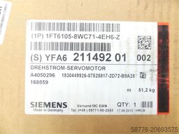 Siemens 1FT6105-8WC71-4EH6 - Z SN:YFA621149201002 - ! -
