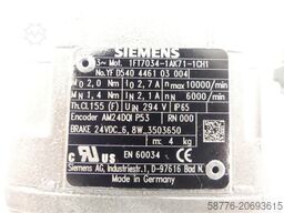 Siemens 1FT7034-1AK71-1CH1 Synchronmotor Encoder AM24DQI SN: YFD540446103004