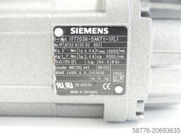 Siemens 1FT7036-5AK71-1FL1 Synchronmotor SN:YFA722013302002