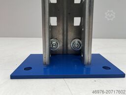 SSI Schäfer PR600 Typ: FT111 Fußplatte für 100 mm Rahmenprofil