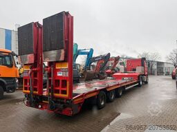 MERCEDES-BENZ 1845 Actros mit Goldhofer STN L3 Tieflader Rampe