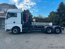 Auto-dizalica montirana na kamionu MAN 26.480 Abroller mit HMF 2620 Kran 6x2